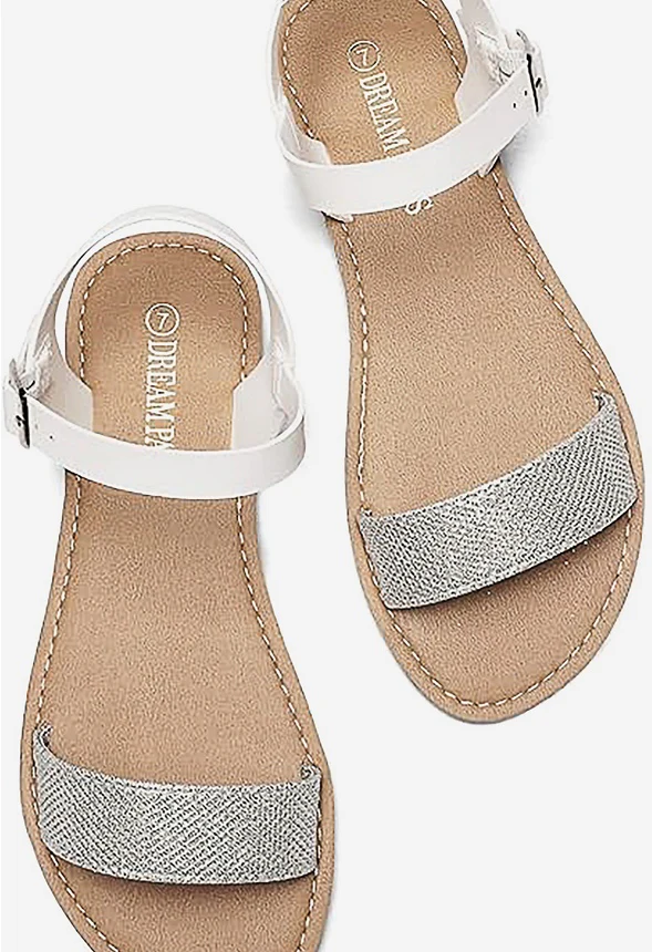Ankle Strap Open Toe Flat Sandal - Image 4