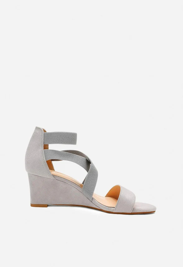 Ankle Strap Wedge Heel Sandal - Image 3