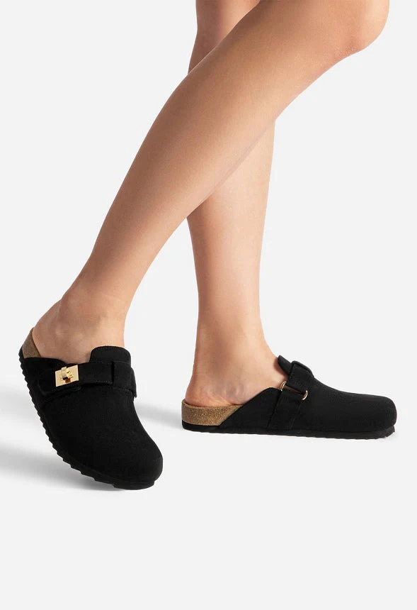 Arch Support Suede Clog - Image 2