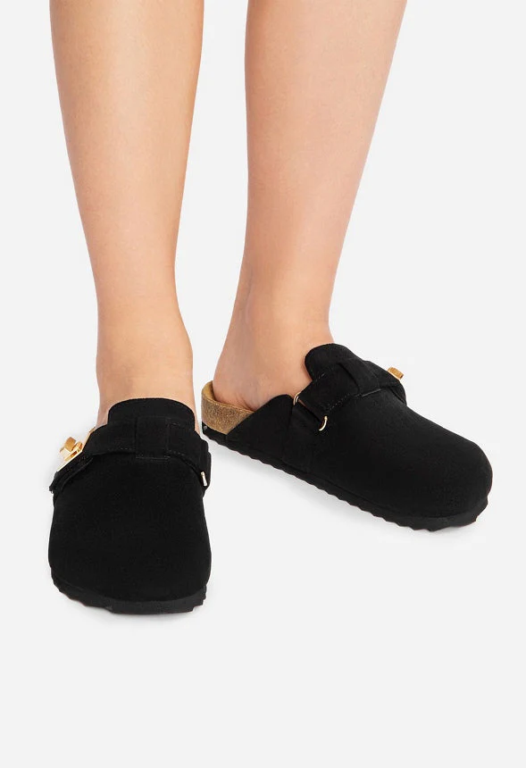 Arch Support Suede Clog - Image 7