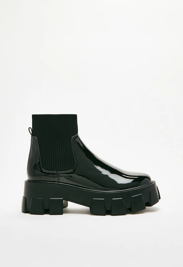 Arden Lug Sole Bootie - Image 4