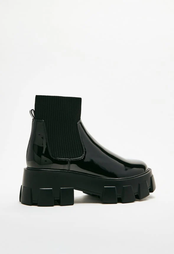 Arden Lug Sole Bootie - Image 5