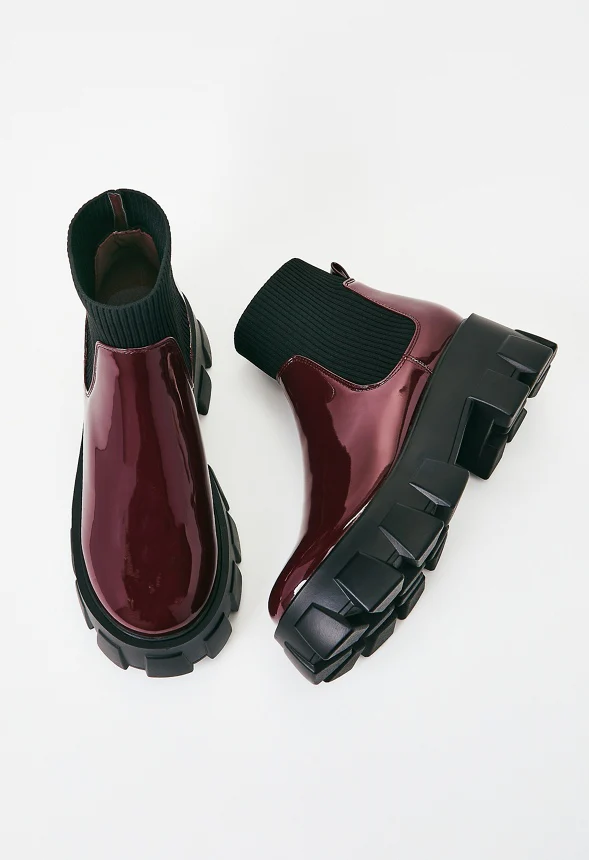 Arden Lug Sole Bootie - Image 6