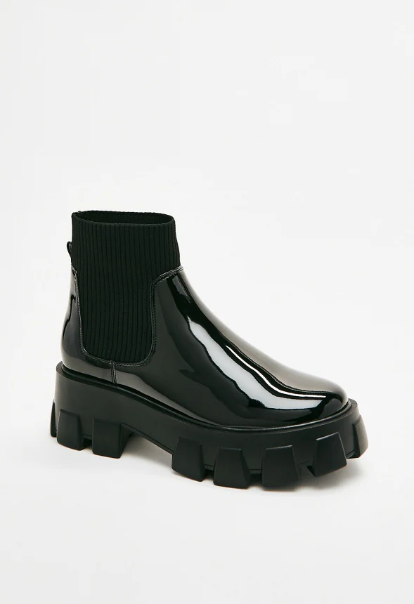 Arden Lug Sole Bootie - Image 4