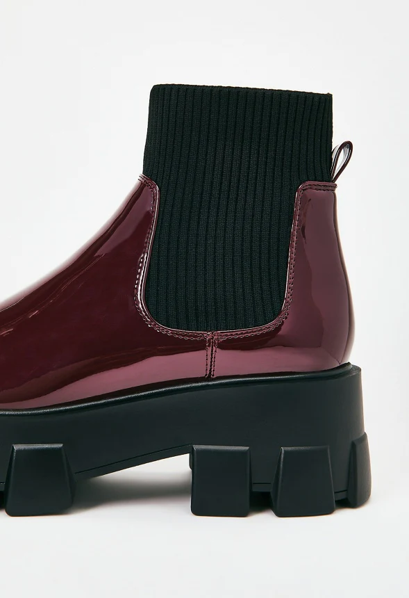 Arden Lug Sole Bootie - Image 4