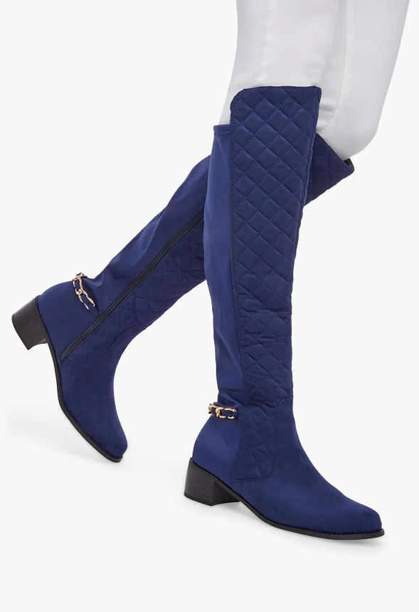 Argo Quilted Riding Boot - Image 5