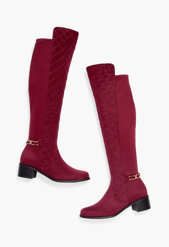 Argo Quilted Riding Boot - Image 6