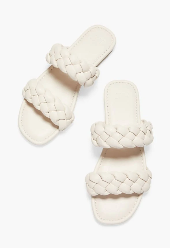 Ari Woven Slide Sandal - Image 2