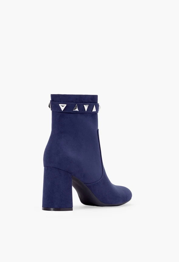Aria Block Heeled Bootie - Image 3