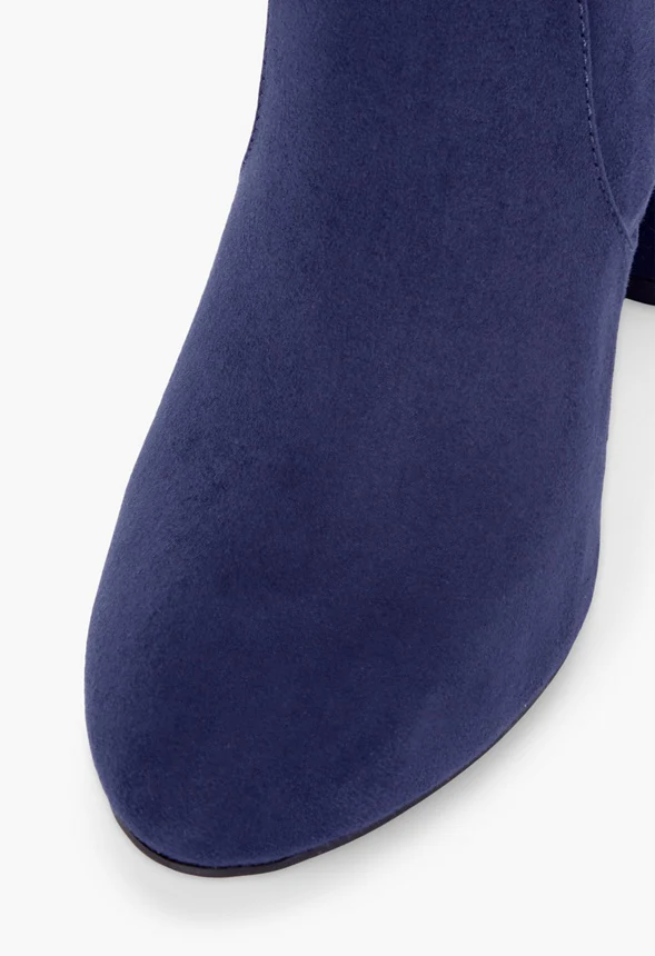 Aria Block Heeled Bootie - Image 4