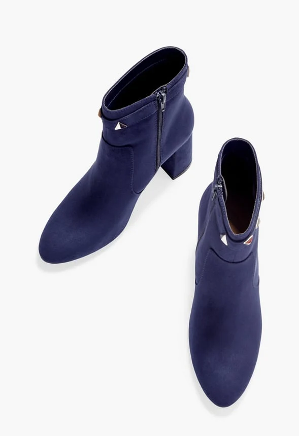 Aria Block Heeled Bootie - Image 6