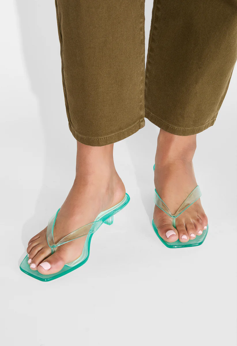 Ariella Thong Heeled Sandal - Image 2