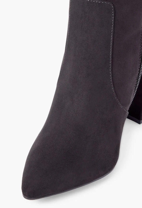 Arlette Block Heeled Boot - Image 5