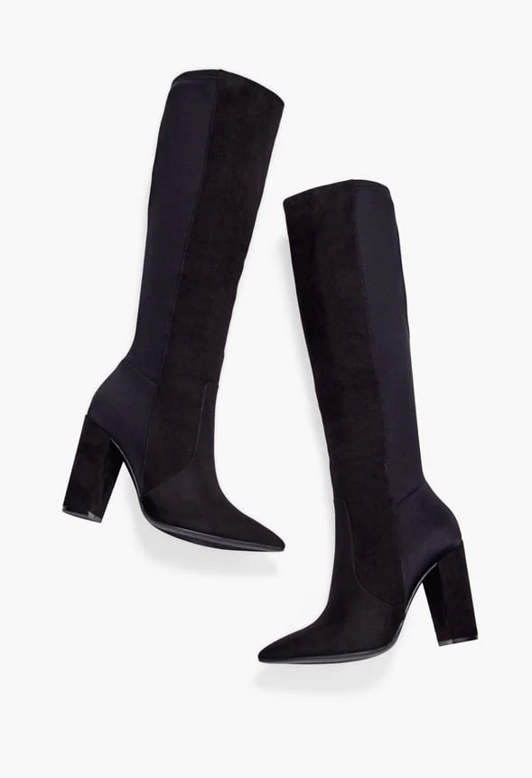Arlette Block Heeled Boot - Image 6