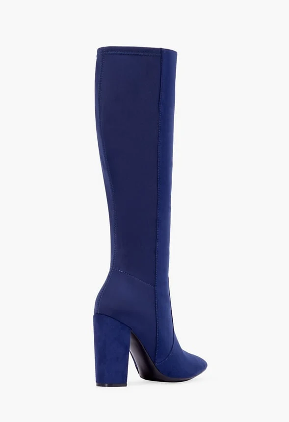 Arlette Block Heeled Boot - Image 4