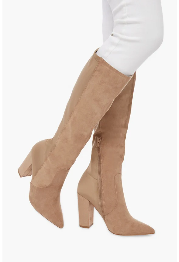 Arlette Block Heeled Boot - Image 5