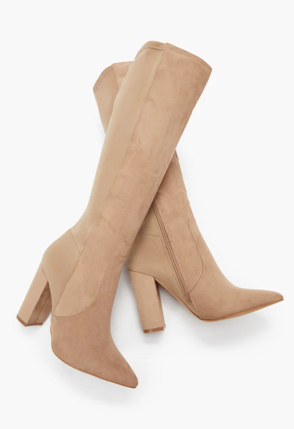 Arlette Block Heeled Boot - Image 6