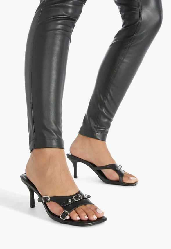 Arya Mule Heeled Sandal - Image 2