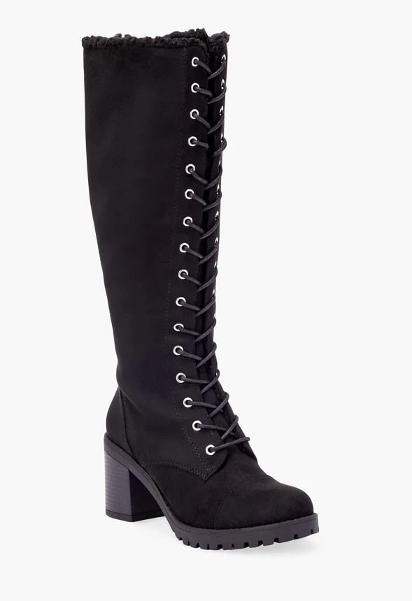 Asher Sherpa-Lined Lace-Up Boot - Image 2