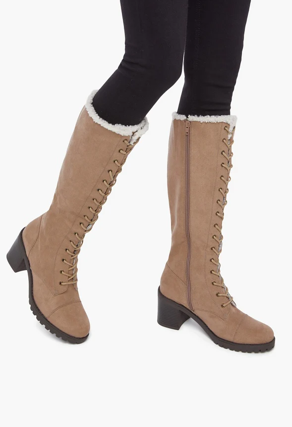 Asher Sherpa-Lined Lace-Up Boot - Image 5