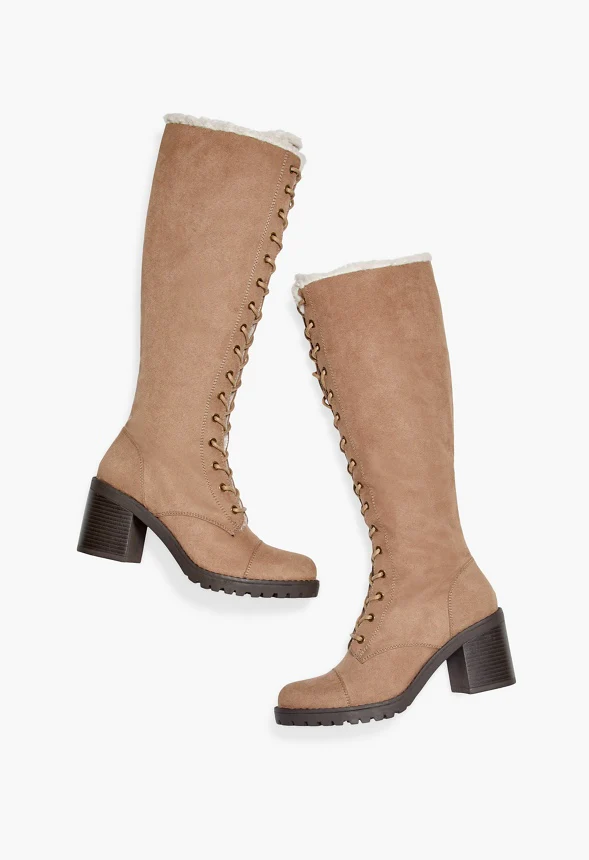Asher Sherpa-Lined Lace-Up Boot - Image 6