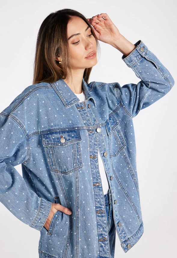 Ashton Oversized Denim Jacket - Image 3
