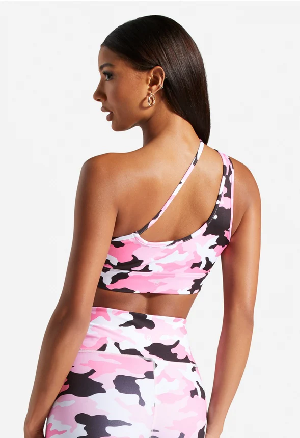 Asymmetrical Sports Bra - Image 2