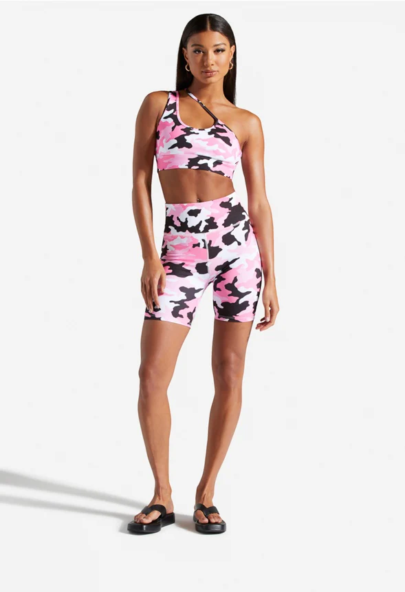 Asymmetrical Sports Bra - Image 4