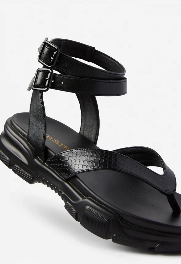 Athena Flat Sandal - Image 4