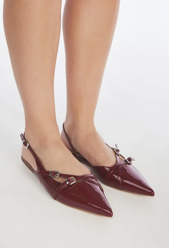 Athina Slingback Flat - Image 7