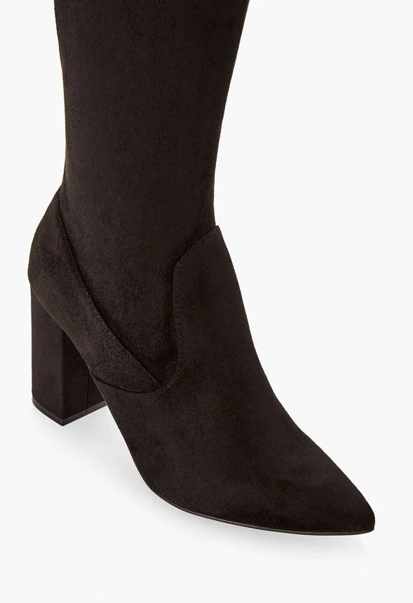 Aubriana Over-the-Knee Heeled Boot - Image 4