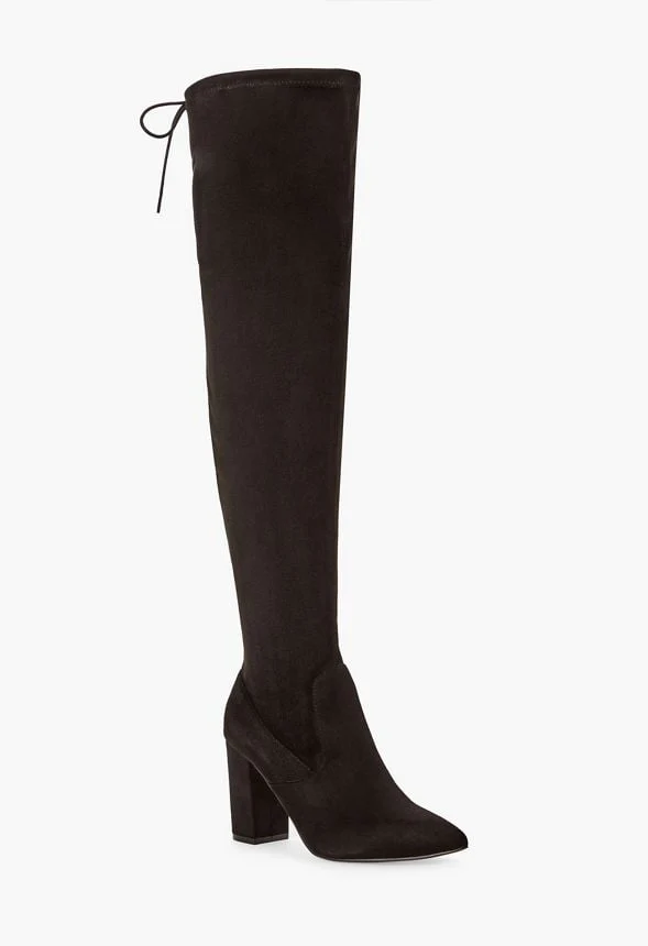 Aubriana Over-the-Knee Heeled Boot - Image 5