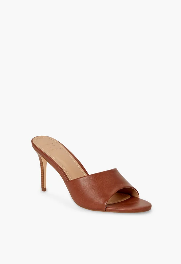 Audre Stiletto Heeled Mule Sandal - Image 2