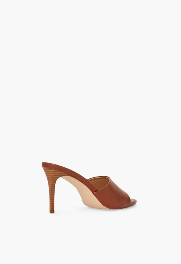 Audre Stiletto Heeled Mule Sandal - Image 3