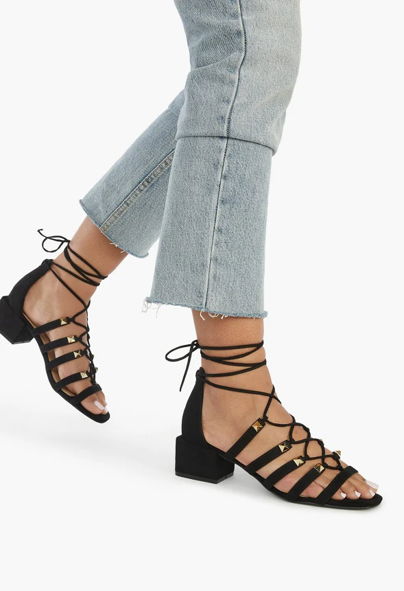 Aurora Gladiator Heeled Sandal - Image 5
