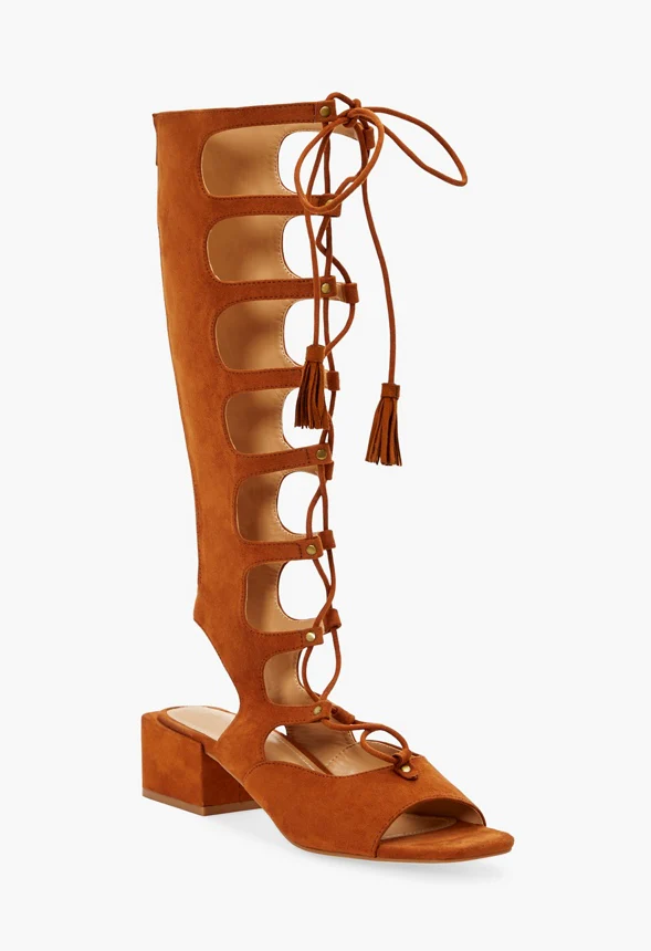 Aurora Tall Gladiator Sandal - Image 5
