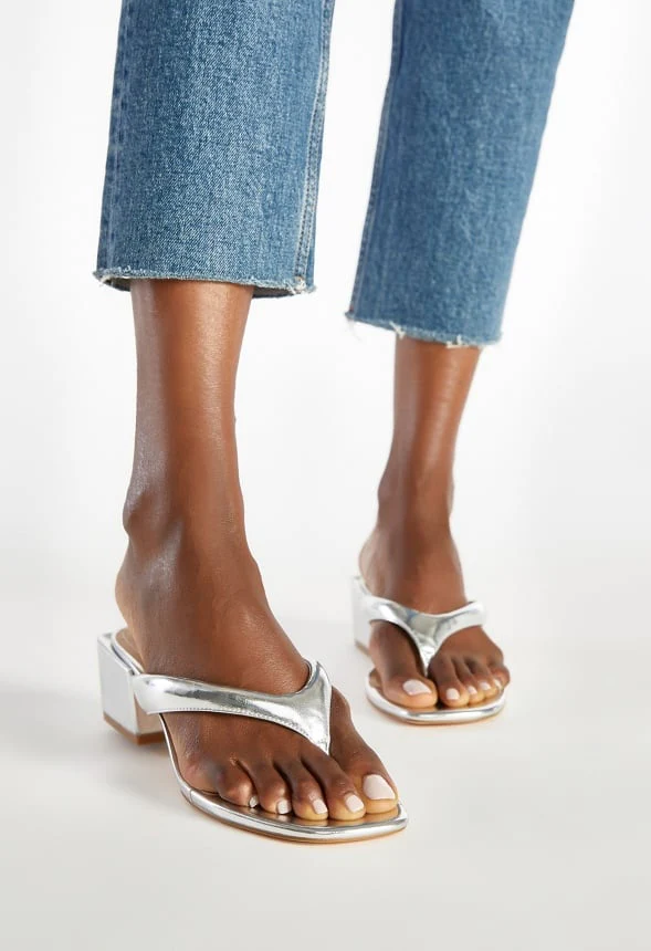 Aya Block Heeled Sandal - Image 7