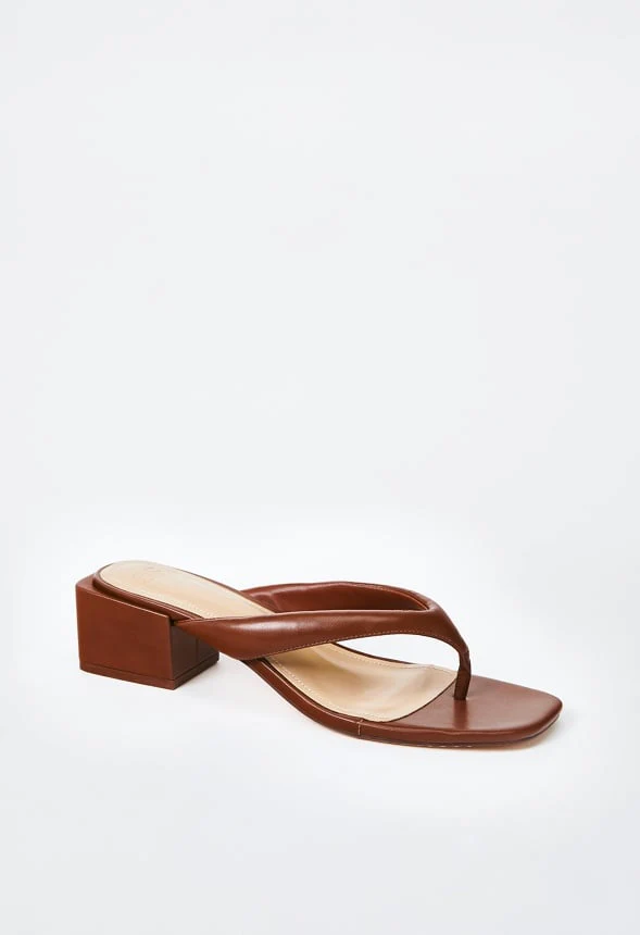 Aya Block Heeled Sandal - Image 3
