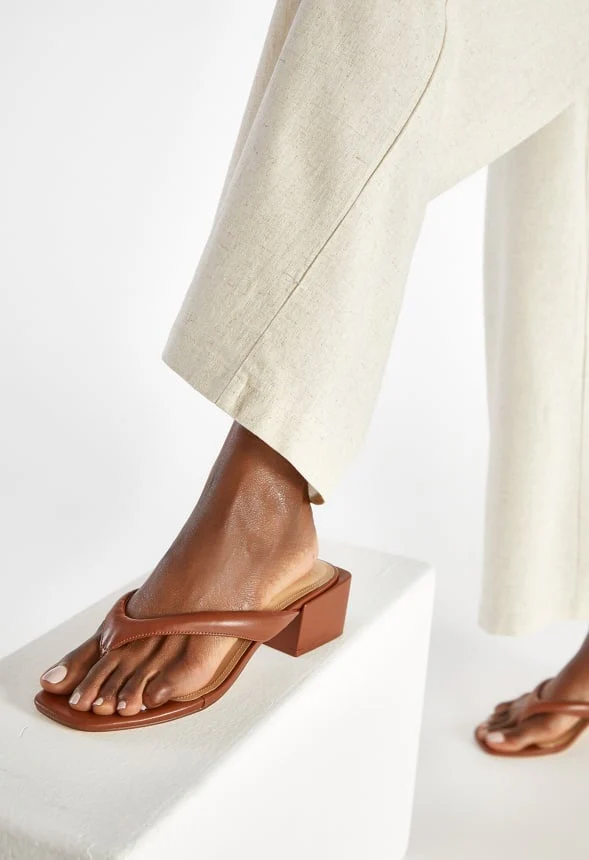 Aya Block Heeled Sandal - Image 7