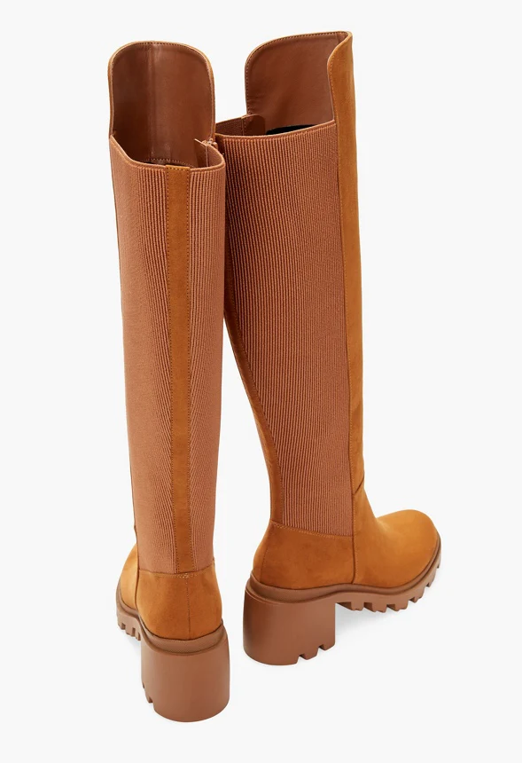 Ayden Chunky Block Heeled Boot - Image 3
