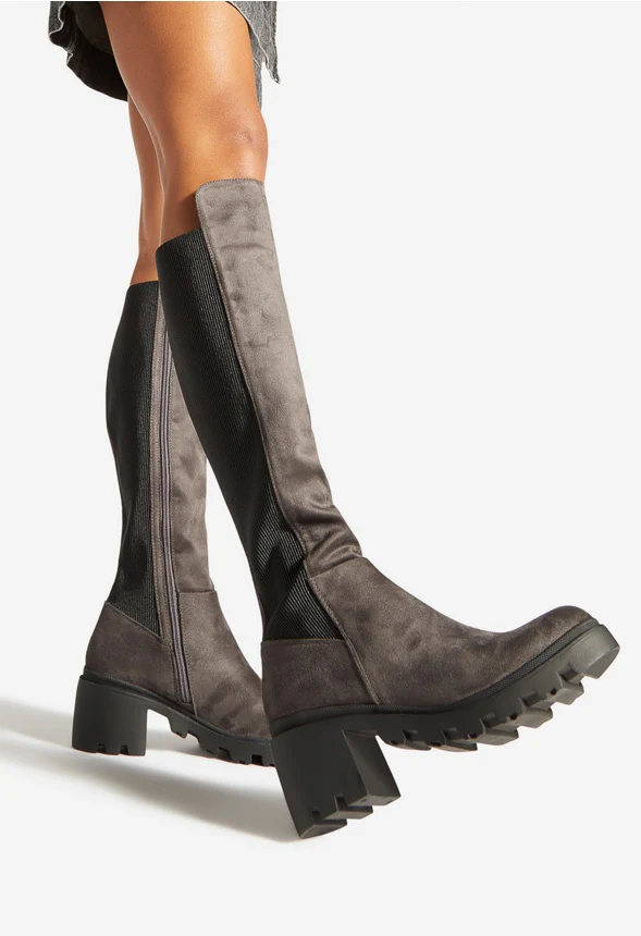 Ayden Chunky Block Heel Boot - Image 2