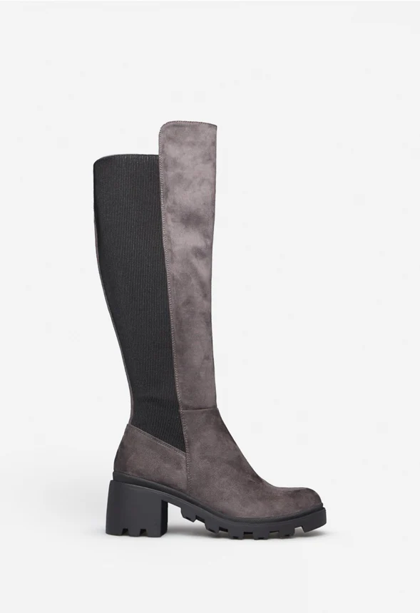 Ayden Chunky Block Heel Boot - Image 3