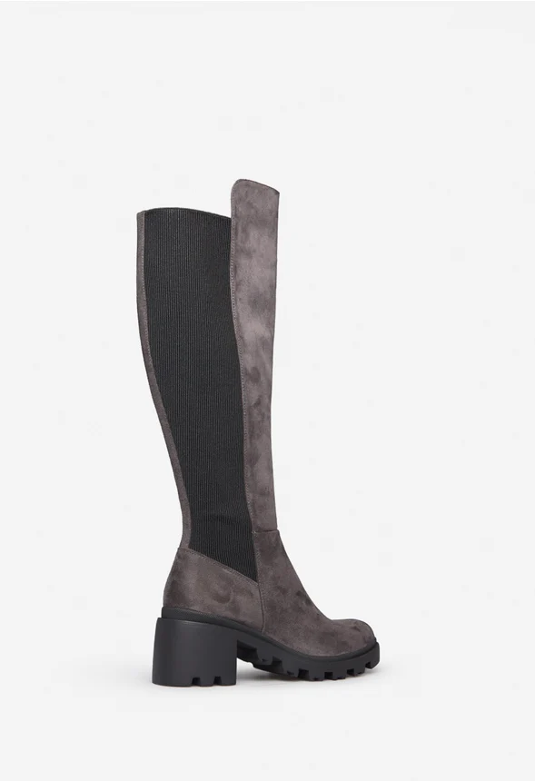 Ayden Chunky Block Heel Boot - Image 4
