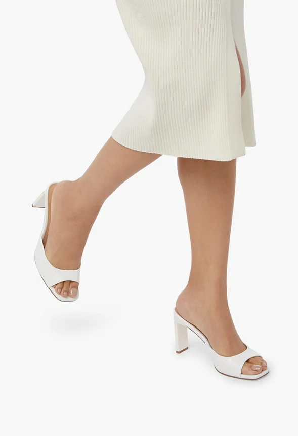 Azalea Mule Heeled Sandal - Image 5