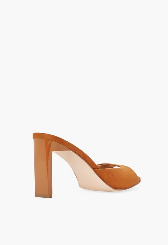 Azalea Mule Heeled Sandal - Image 3