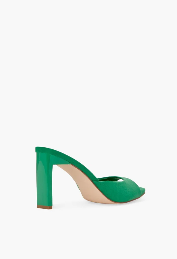 Azalea Mule Heeled Sandal - Image 3