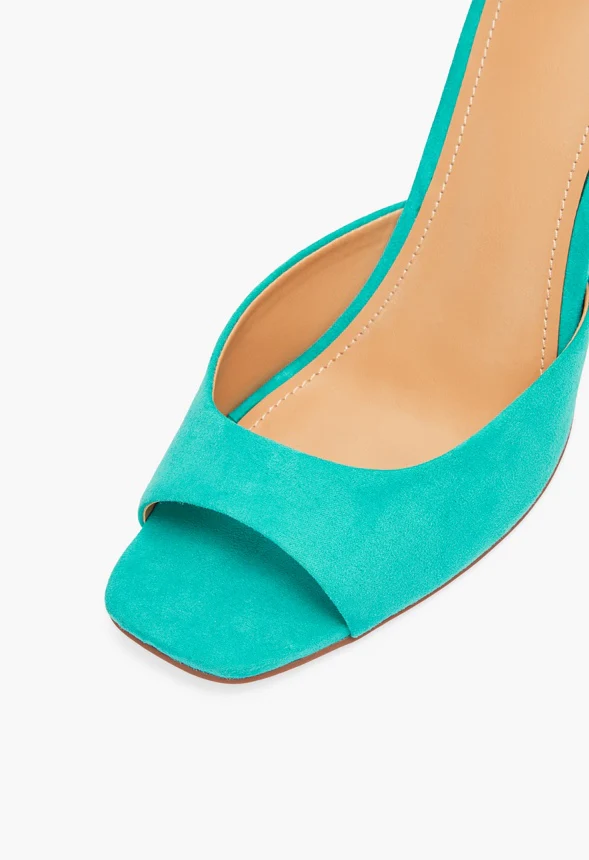 Azalea Mule Heeled Sandal - Image 4