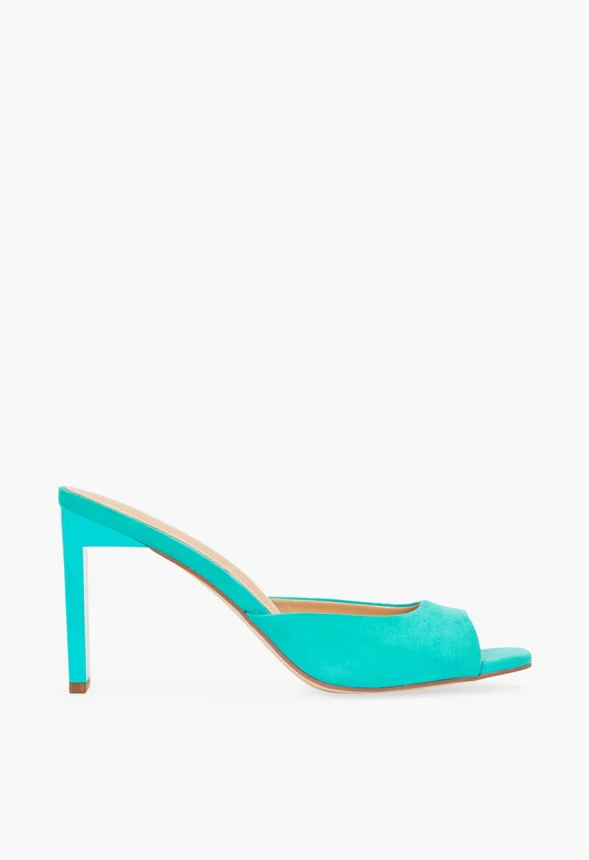 Azalea Mule Heeled Sandal - Image 5