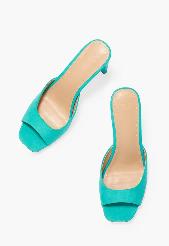 Azalea Mule Heeled Sandal - Image 6