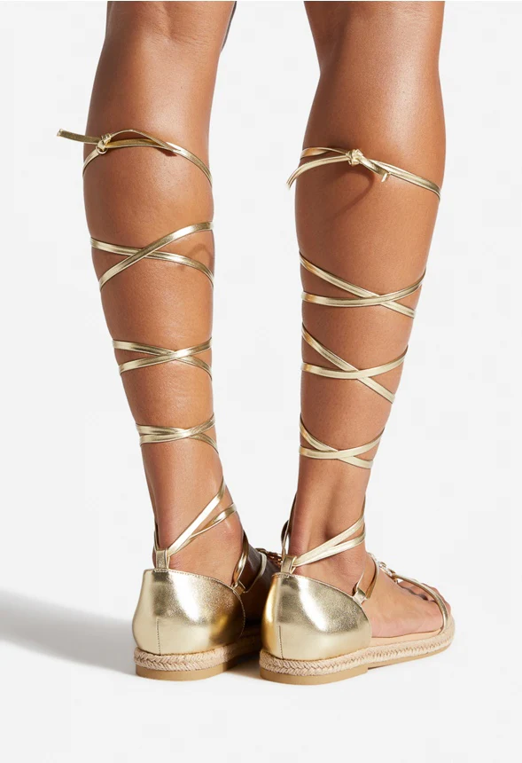 Azima Flat Sandal - Image 4